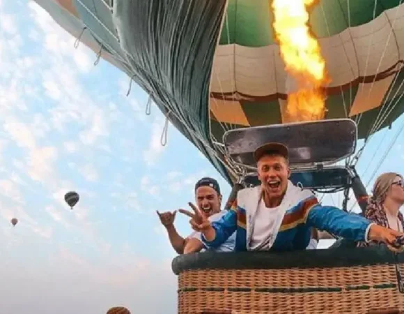 Hot Air Balloon Ride In Luxor .. Soar Above the Ancient Wonders