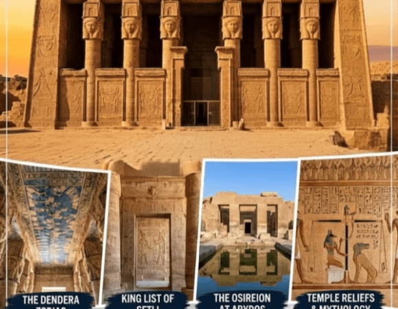 Dandara & Abydos Private Day Tour | Temple of Hathor & Osiris | Egypt Tours
