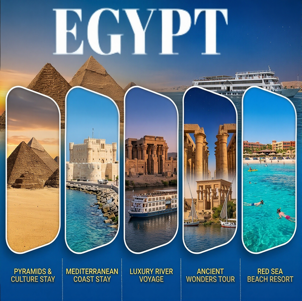 10-Day Egypt Tour: Cairo, Alexandria, Nile Cruise & Red Sea Holiday | Egypt Tours