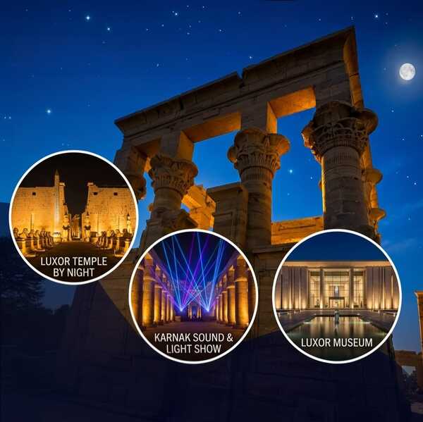Luxor By Night Tour: Temples, Light Shows & Museum | Egypt Tours