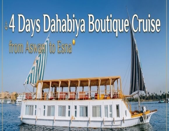 4 Days Dahabiya Boutique Cruise from Aswan to Esna | Egypt Tours